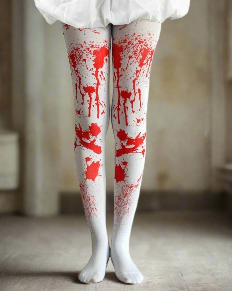 Ghoul Stains Creepy Horror Tights
