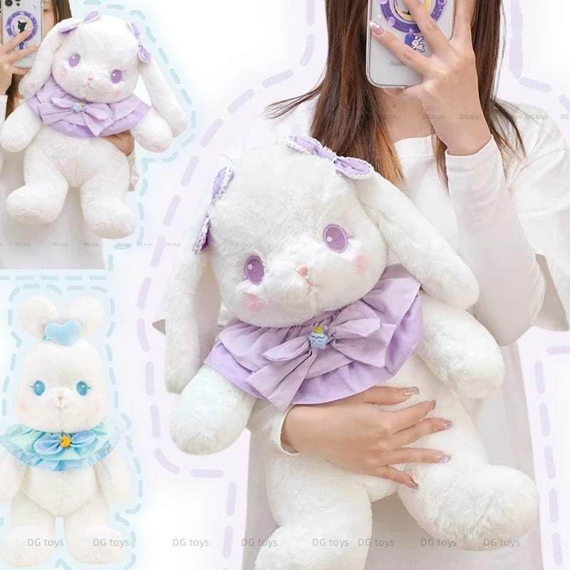 65cm lilac bunny plush with floppy ears, super soft and snuggly, ideal for gifts and kawaii soft girl vibes