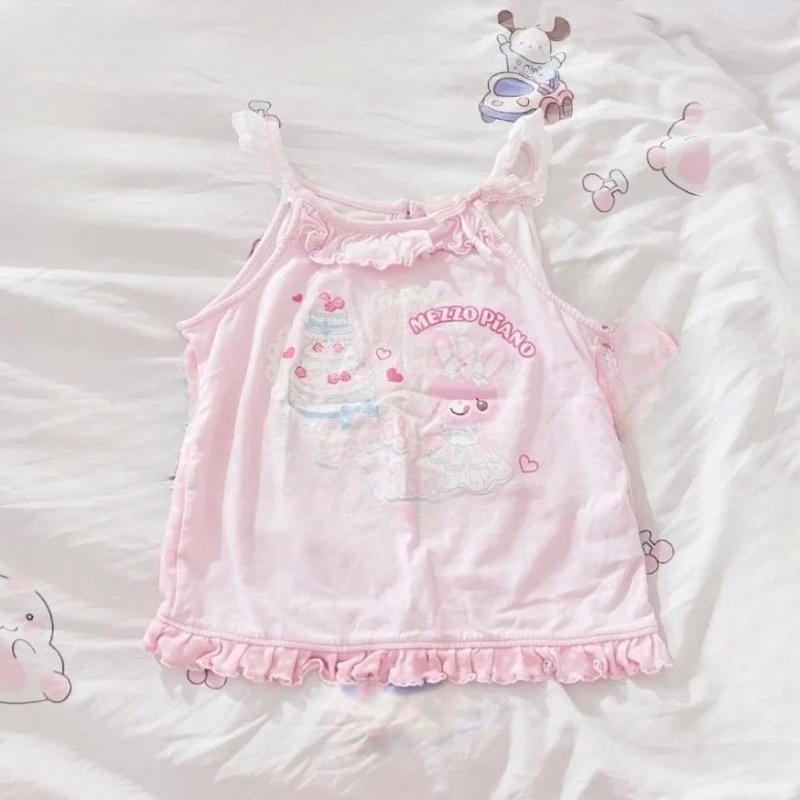 Sugar Bunny Lace Crop Top