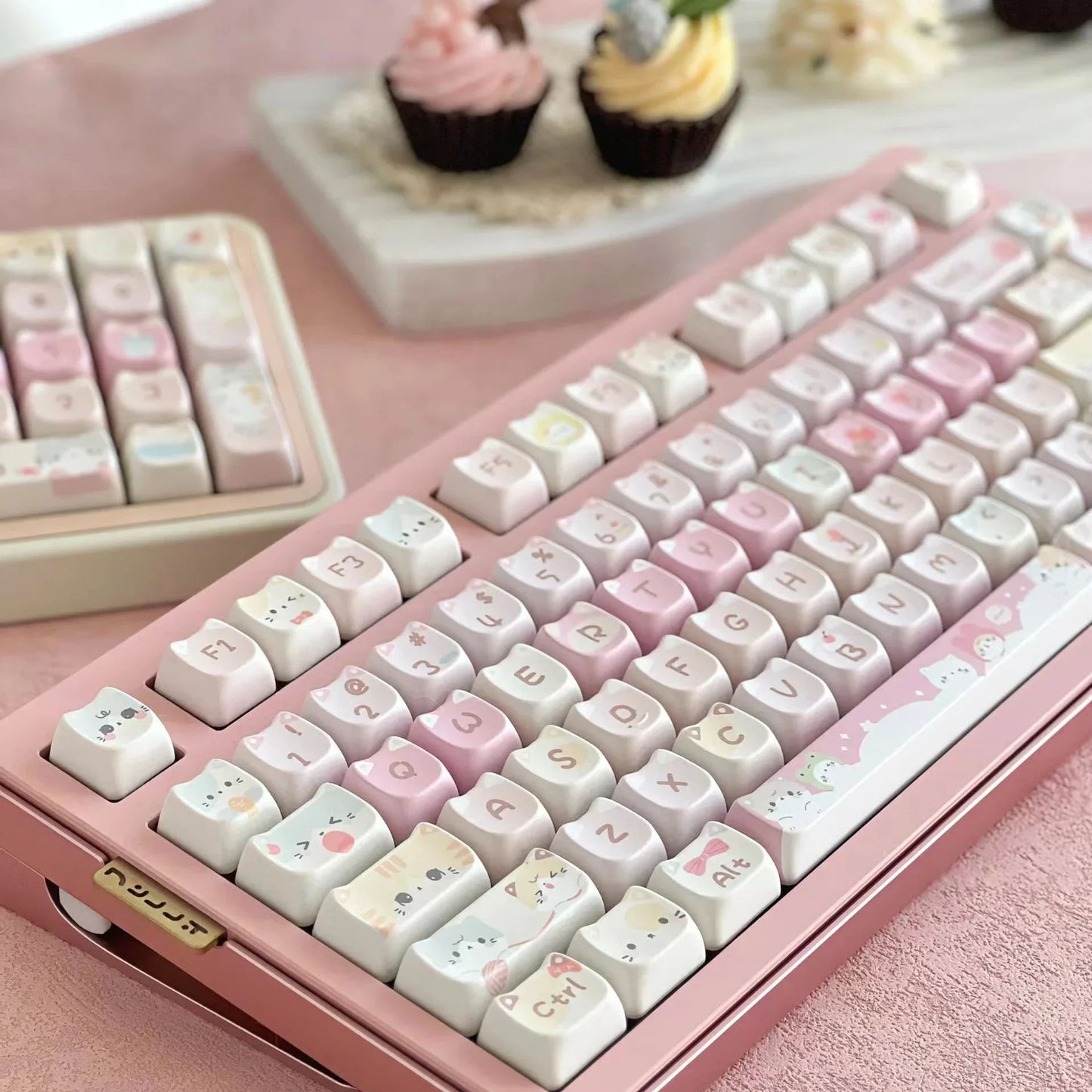 Cute Kitty Keyboard Touch Keycap