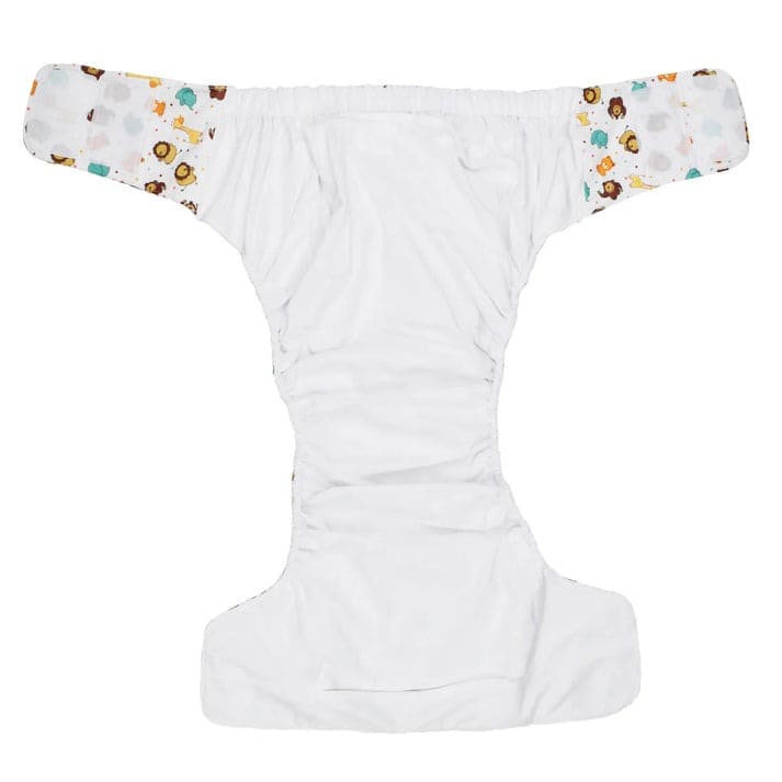 Leakproof adult pink cloth diaper with secure closure and breathable fabric, perfect for everyday or age play use
