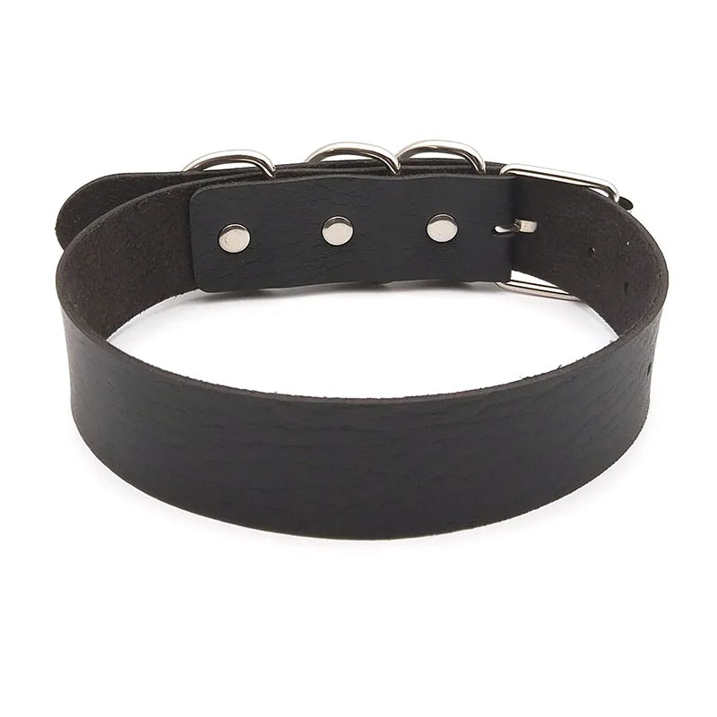 Adjustable Custom Hot Label Choker, personalized DDLG ABDL accessory for bold looks