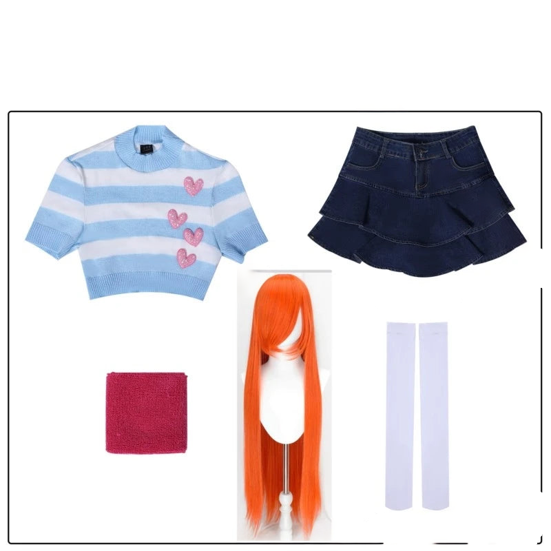 Bloom full outfit set with flirty soft-girl style, matching top & bottom, cute accessories for DDLG ABDL cutecore