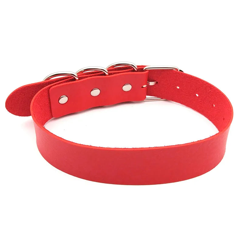 Bold Hot Label Choker for Brats and Littles, customizable DDLG ABDL fashion