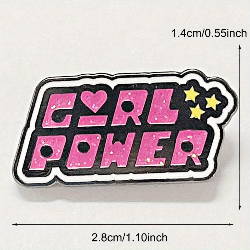 Boss babe pink baddie pin, a perfect kawaii gift for DDLG and ABDL fashion lovers