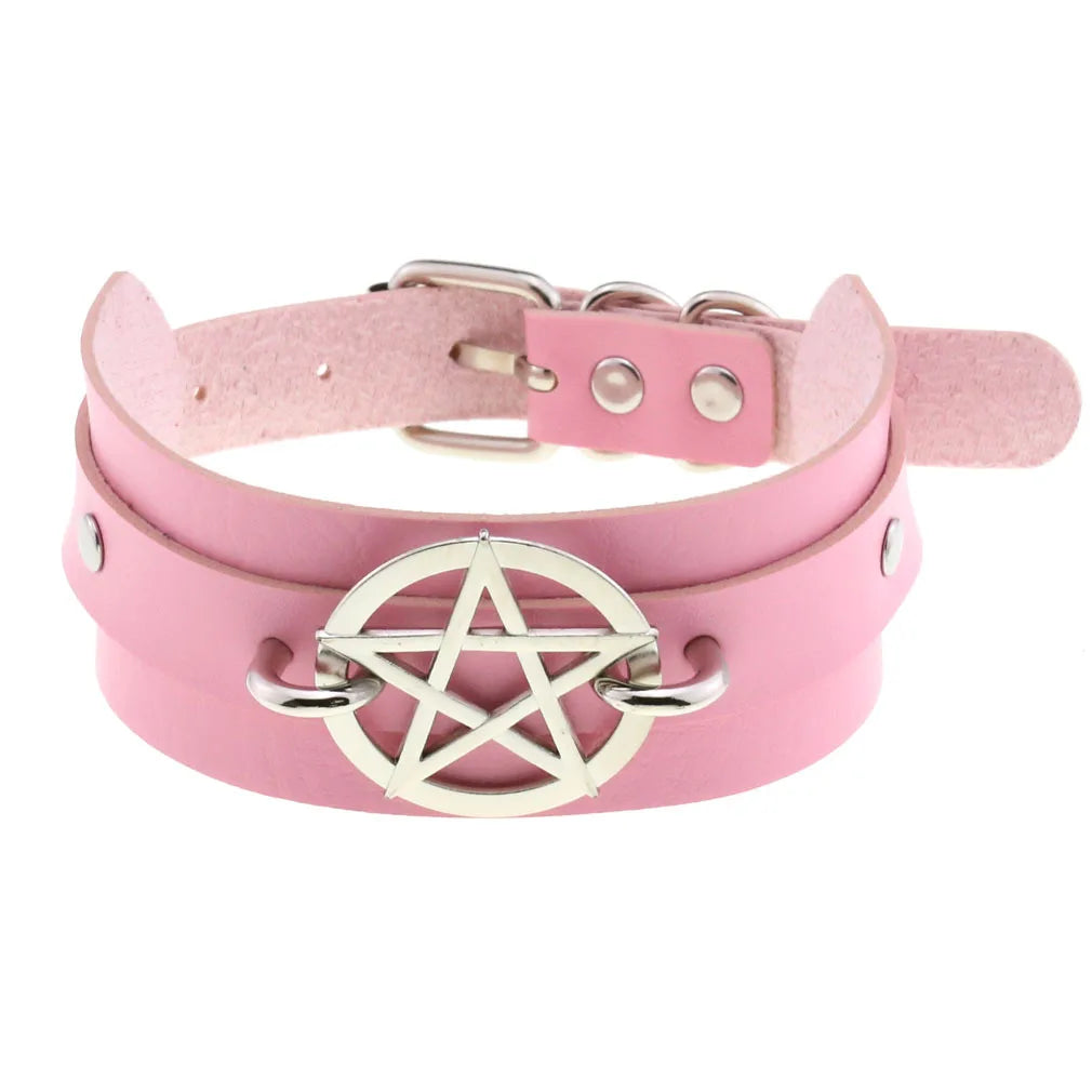 Soft blush pink choker, kawaii cutecore fashion for brats and littles
