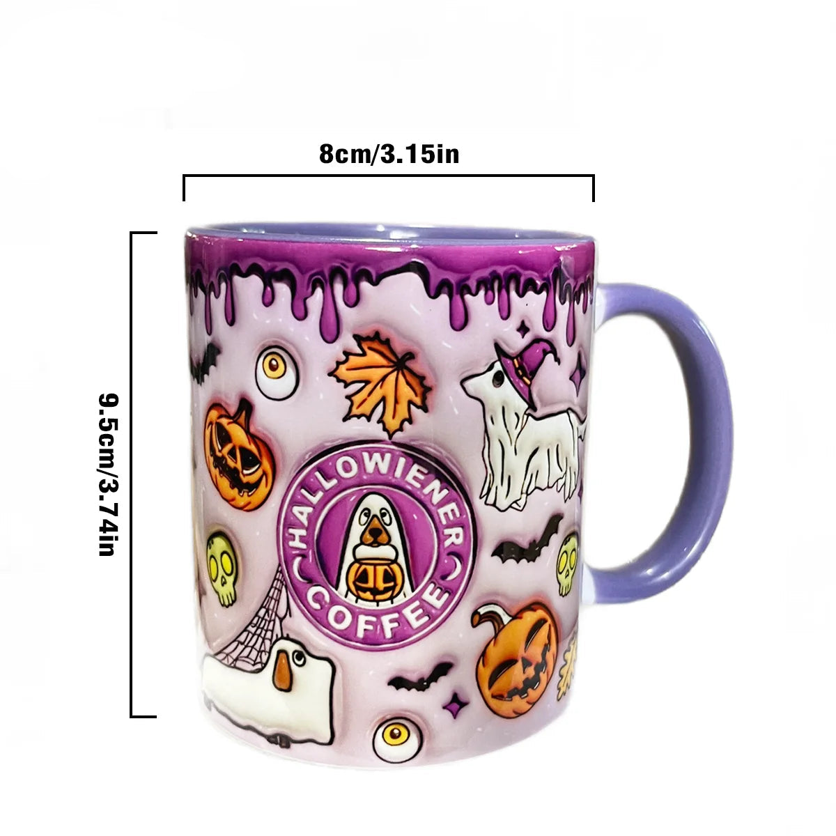 Candy coated nightmare mug, kawaii and functional for DDLG, ABDL, and cutecore lifestyles