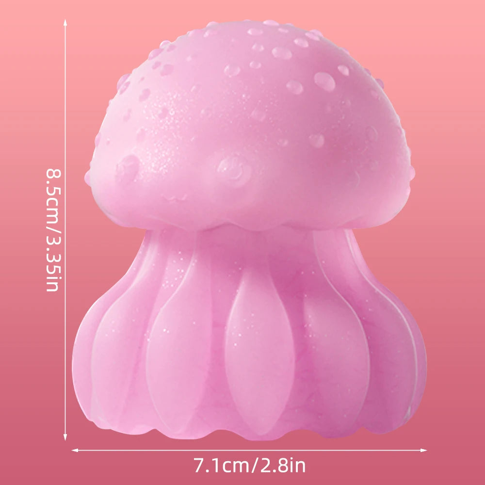 Jellyfish Tongue Vibrator perfect for clitoral and nipple teasing, waterproof and skin-friendly