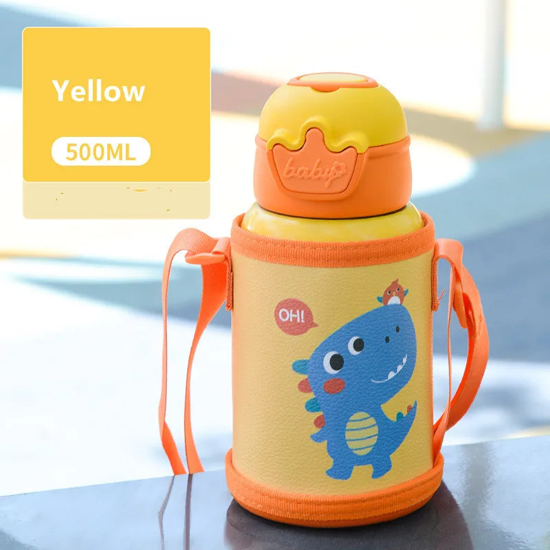 Cozy Kawaii 500ml Thermos for DDLG/ABDL cuddle hydration