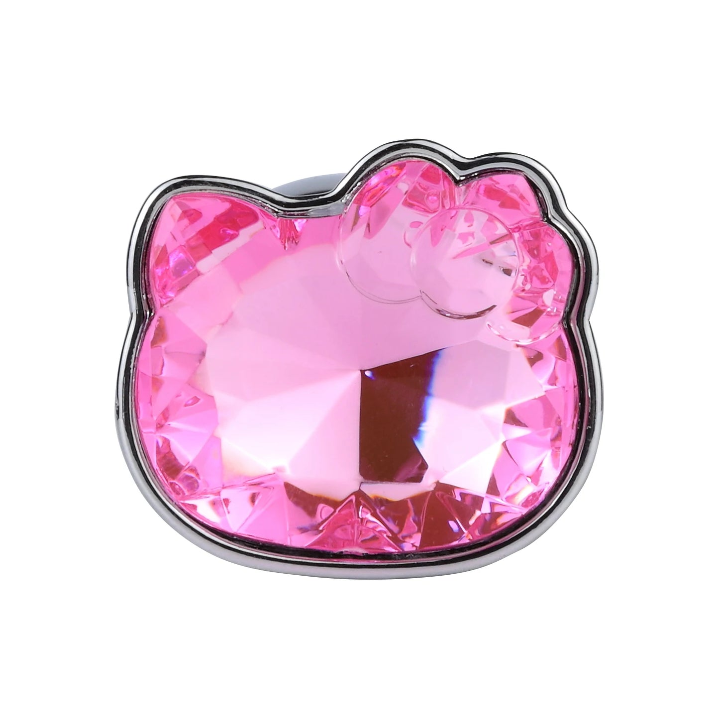 Cute and sexy Crystal Kitty Jewel Plug featuring kitty crystal, perfect for kawaii and petplay