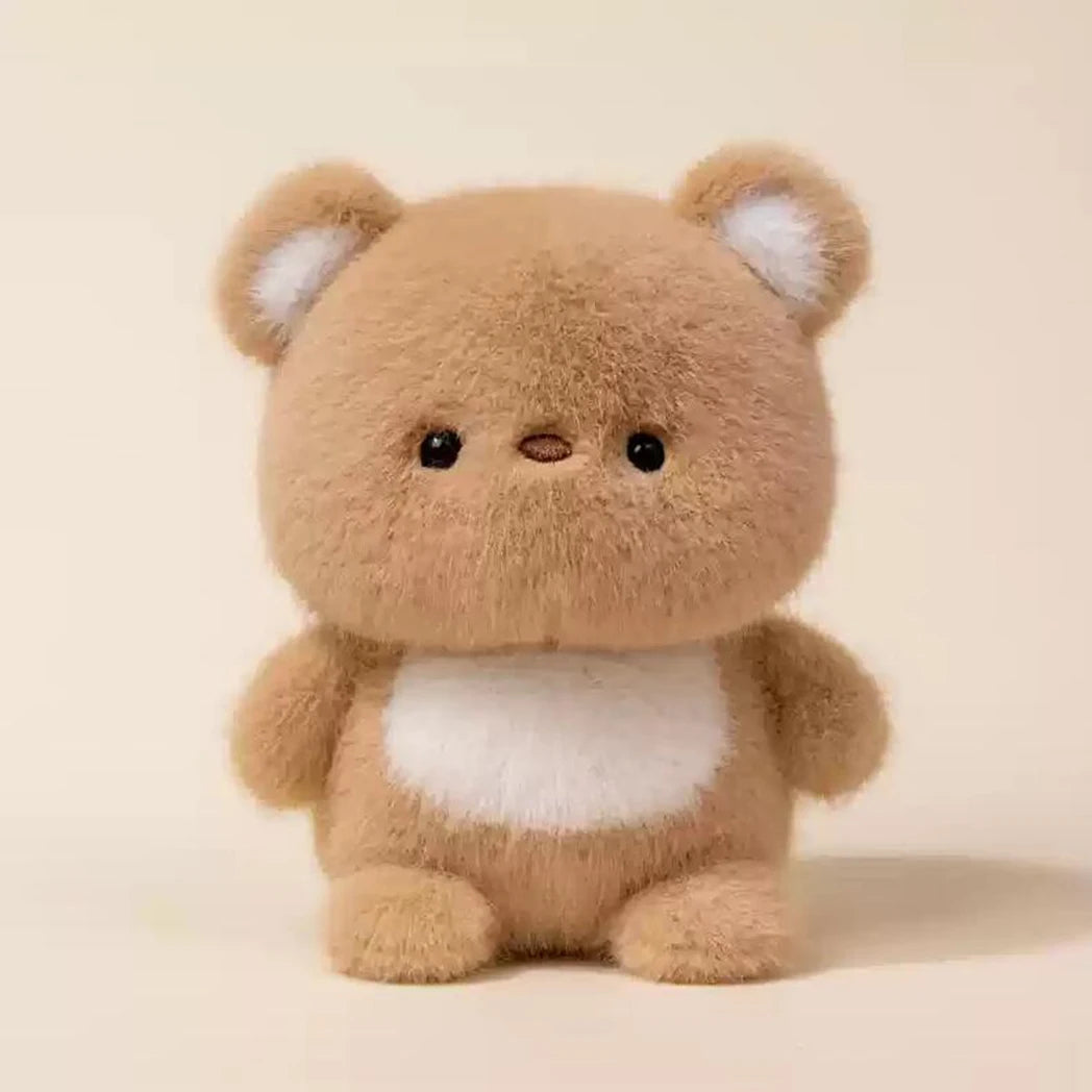 Little bear plush, soft, huggable, ideal for kawaii bedroom vibes
