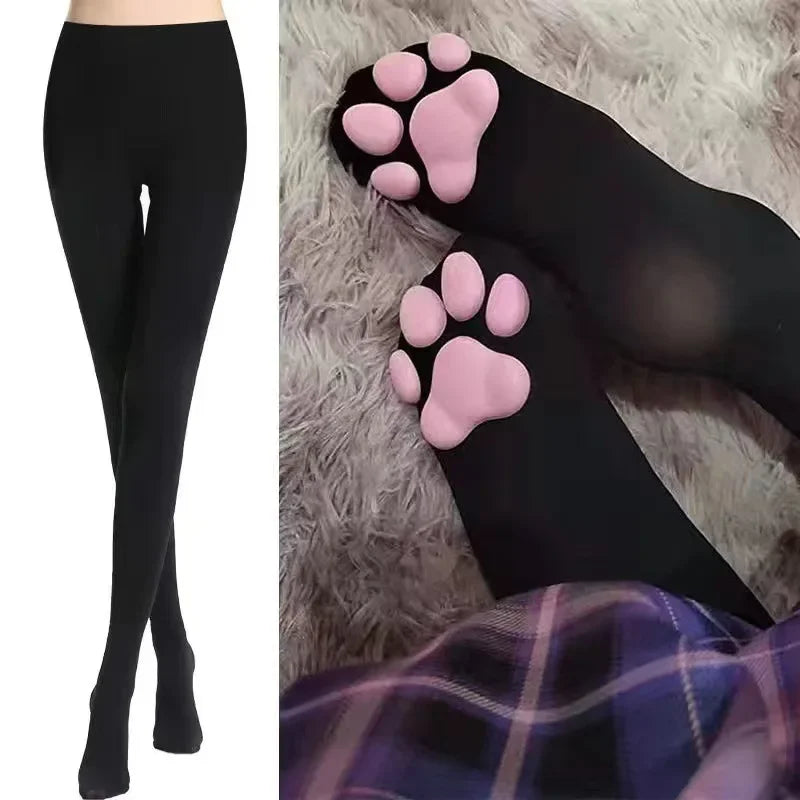 cuddly pawprint pop stocking pastel vibes perfect for ddlg abdl soft lifestyle