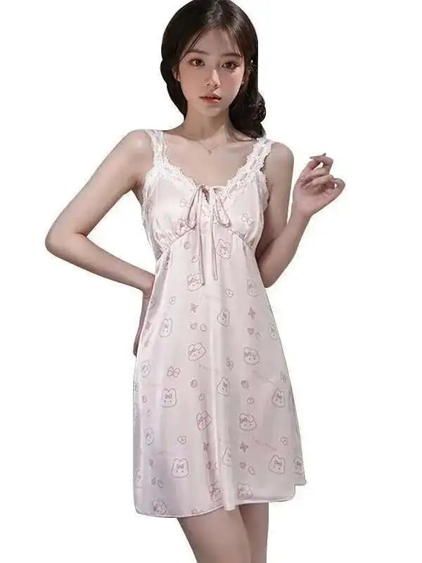 Cute Kawaii Pajama Dress for DDLG, ABDL pastel fashion sleepwear