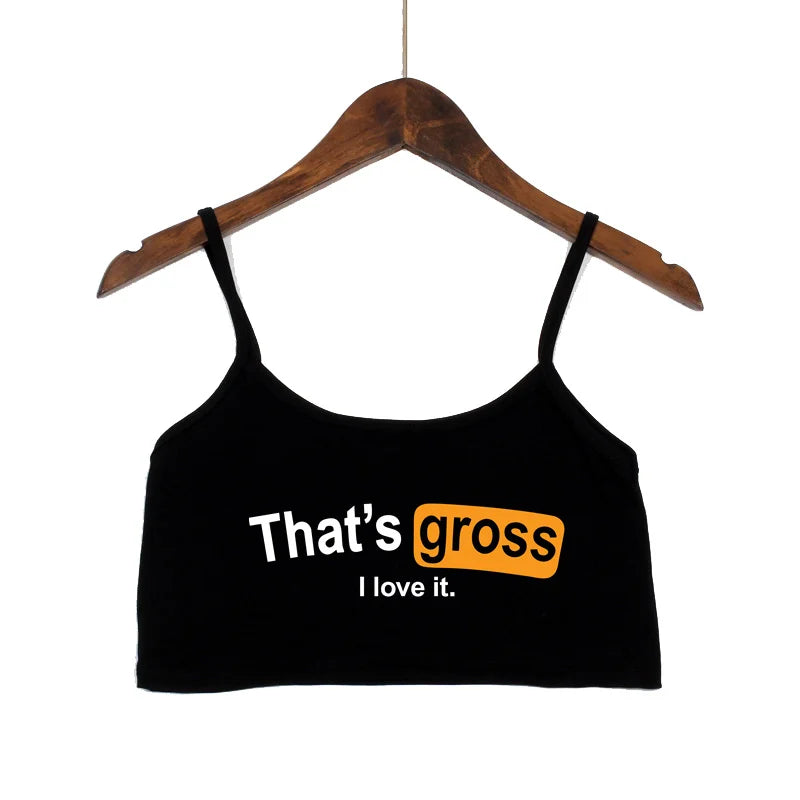 Black Cute Nβ Nasty crop top for dolls, insta-ready bratcore and DDLG vibes