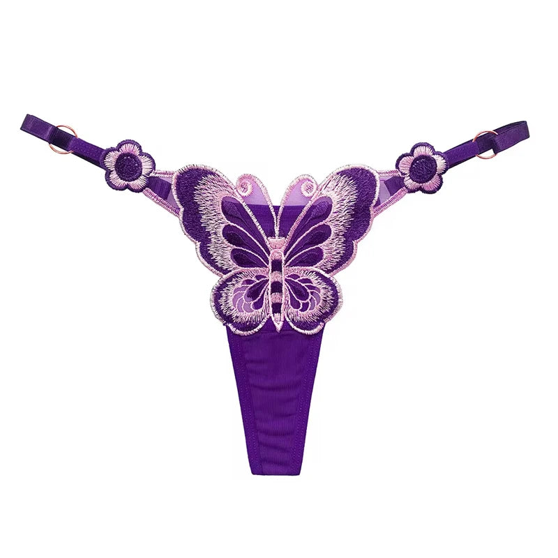 Cutecore Flutter Butterfly Lingerie, lightweight kawaii thong for ddlg pastel fashion