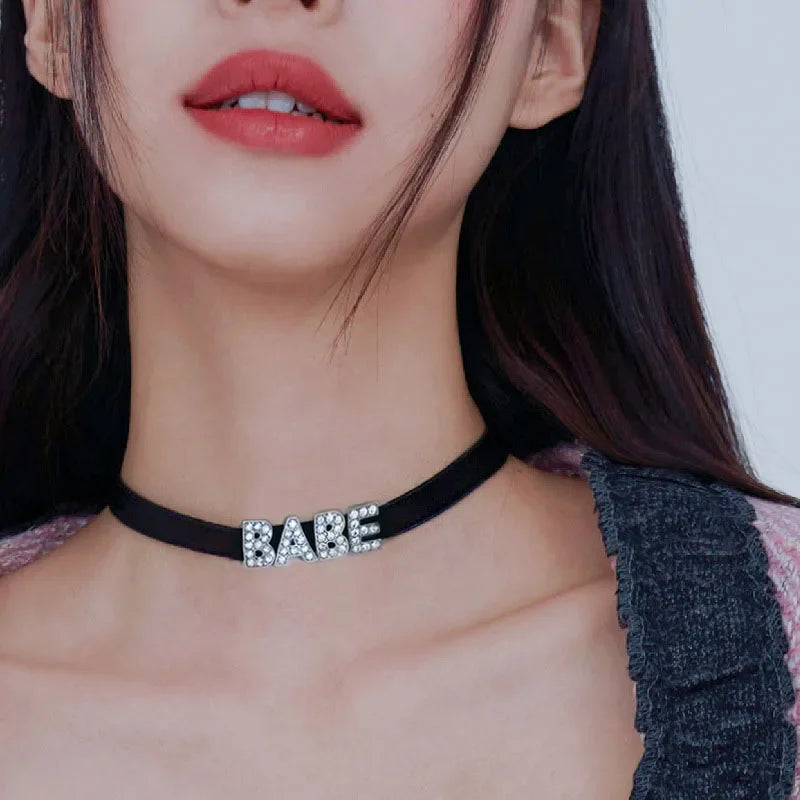 Daddy’s Dazzle black Babe collar, adjustable and perfect for power play