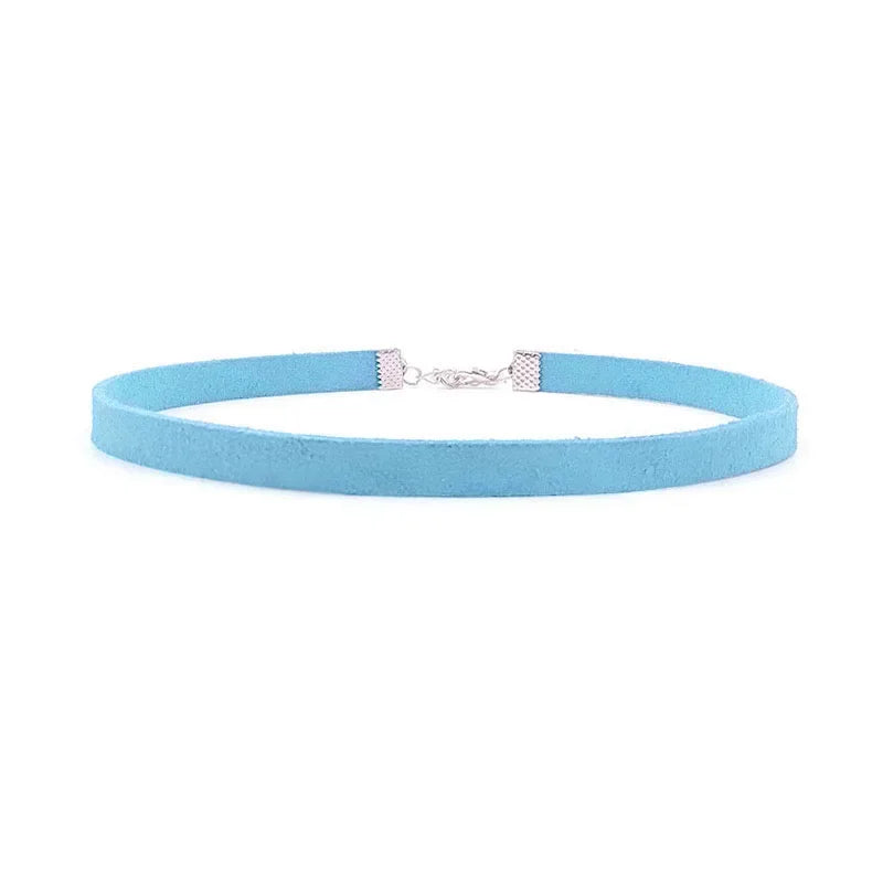 Daddy’s Dazzle blue sparkling collar for playful cutecore DDLG vibes