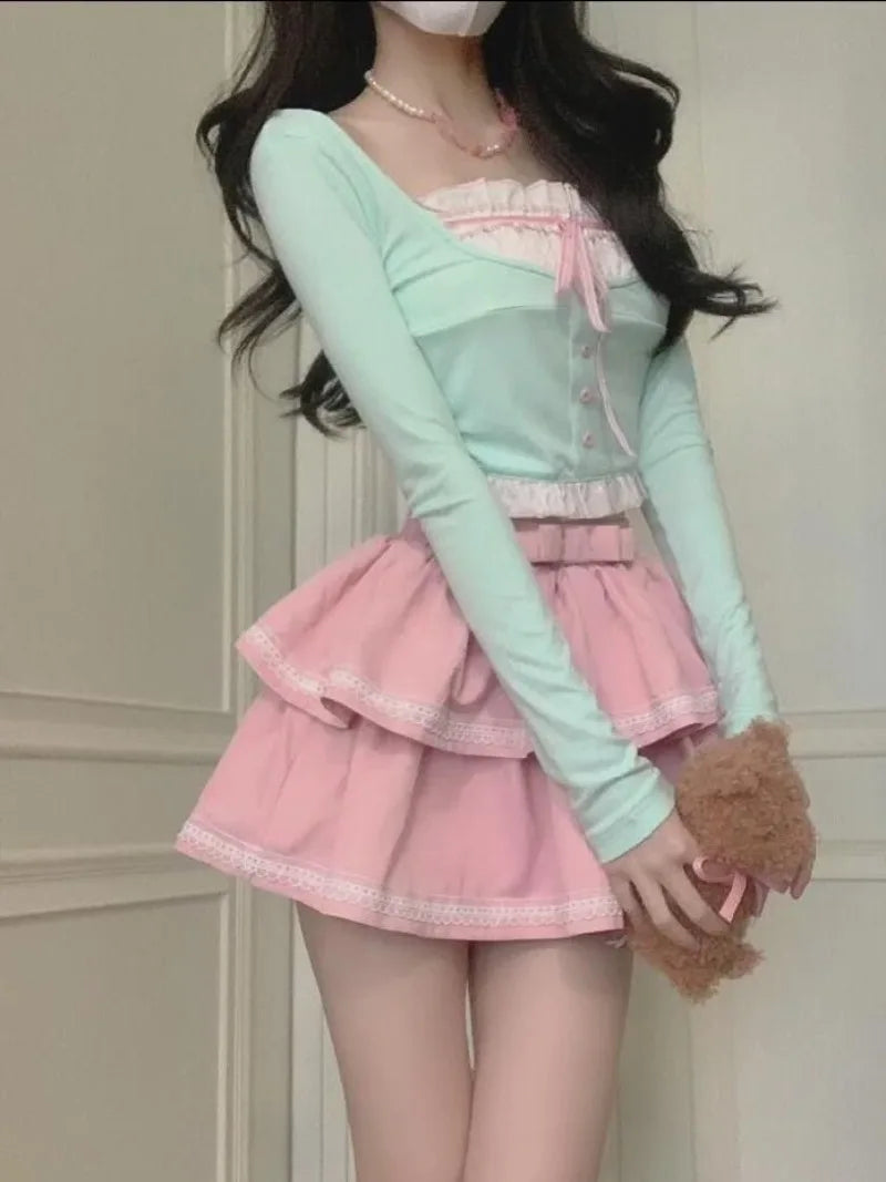 ddlg abdl bubblegum doll pastel fashion outfit soft and playful for kawaii little style