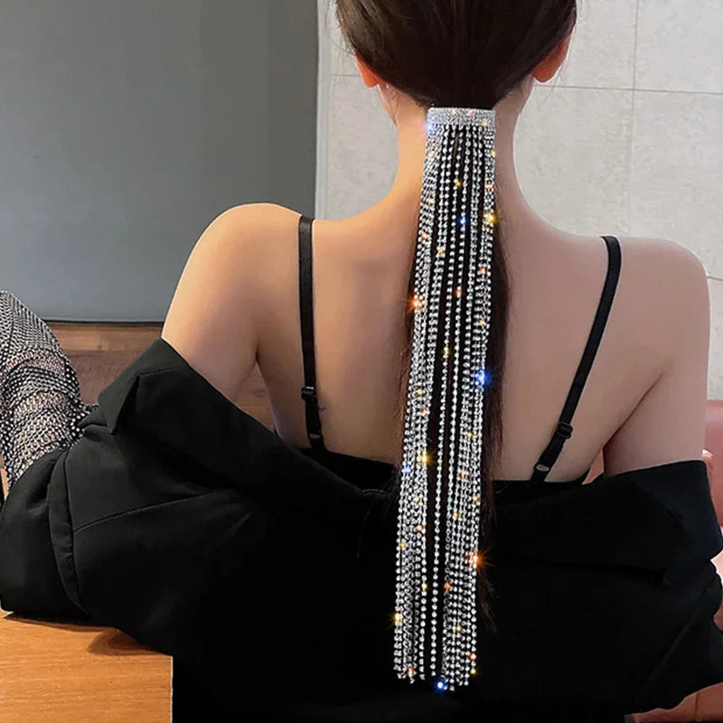 rhinestone hair clip glow up sparkle pin ddlg abdl kawaii cutecore trendy hair accessory