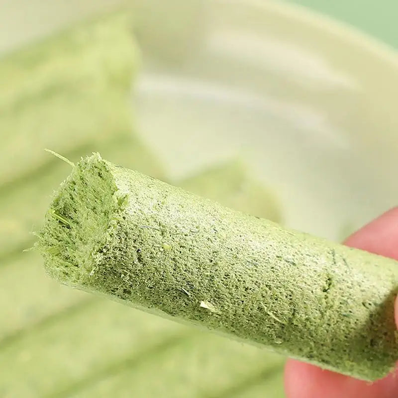 DDLG ABDL Kawaii Cat Grass Treats, natural plant fiber sticks to clean teeth and reduce hairballs