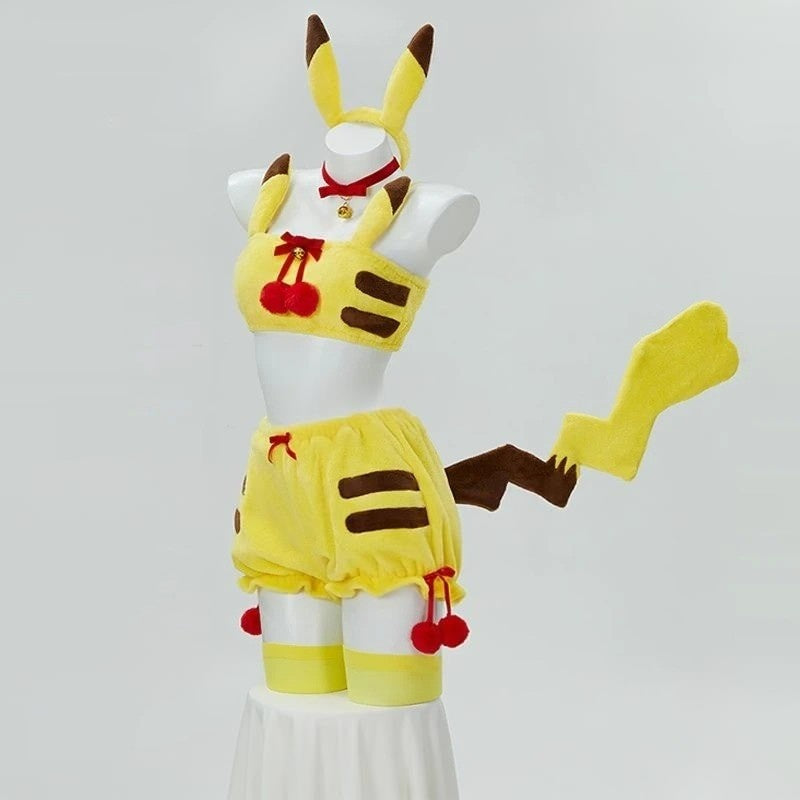 Cutecore Voltage cosplay outfit with electric energy and standout baddie vibes