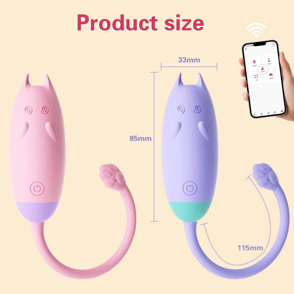 DDLG Little Kitty Buzz Fun mini vibrator for pastel kawaii fun