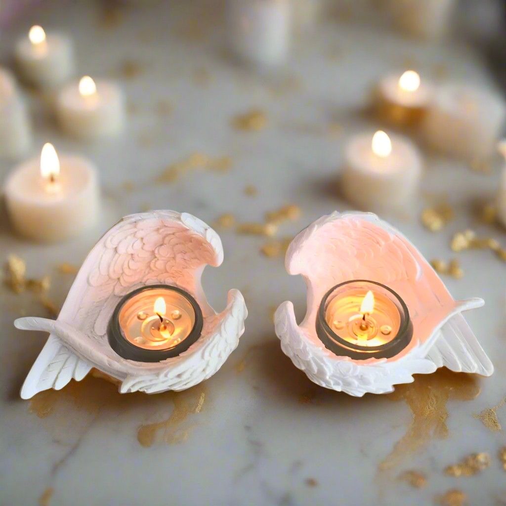 Magical kawaii cutecore candle holder for littles and caregivers seeking peace and protection