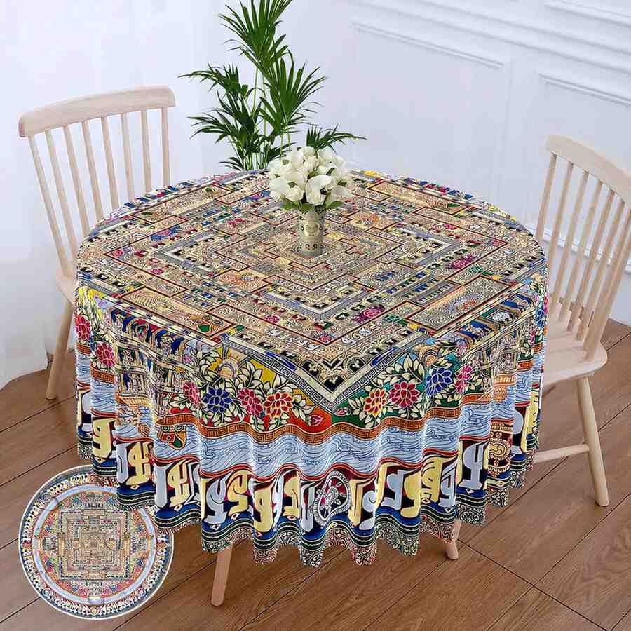 Lunar Divine Blueprint Prophecy Cloth, mystical design to enhance spiritual energy and prophecy practices