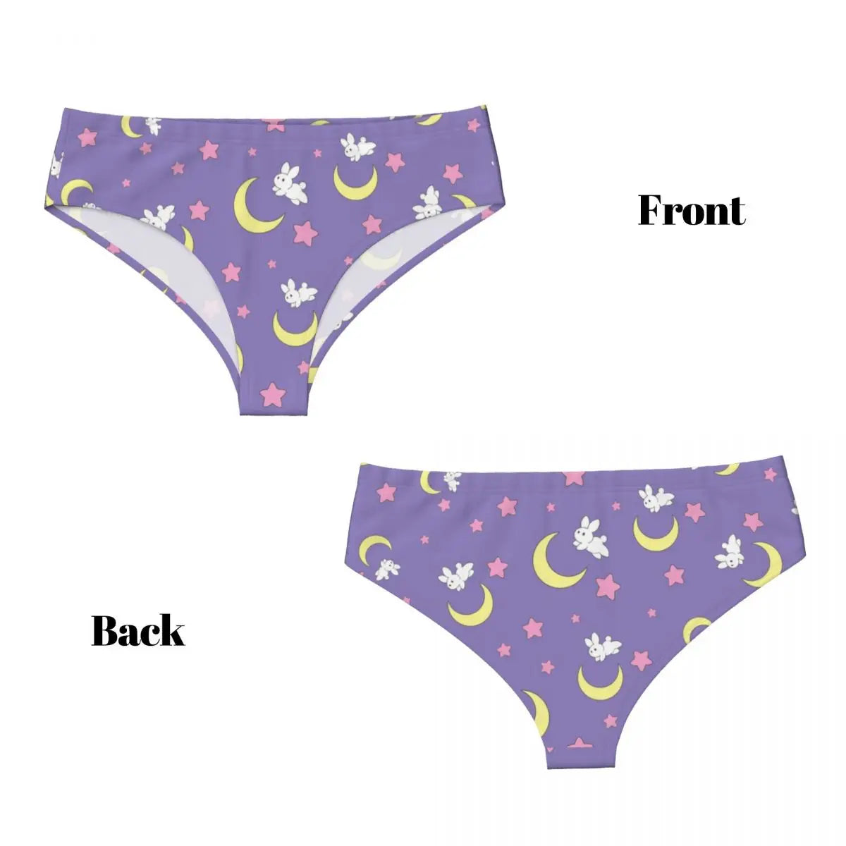 Dreamy purple nebula panties π Bunny kawaii lingerie for pastelcore cuties & ABDL babygirls