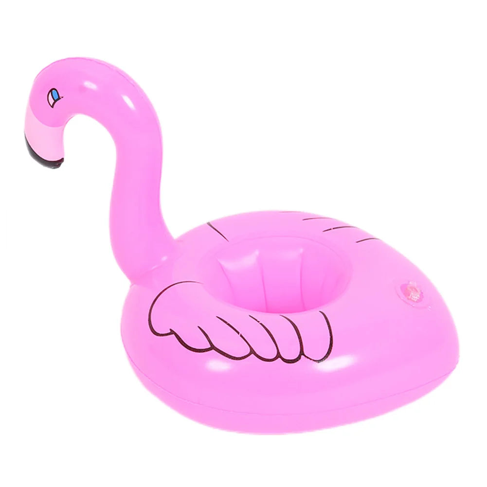 Flamingo Cup Holder Float for summer, baddie pool floatie perfect for DDLG/ABDL kawaii aesthetic