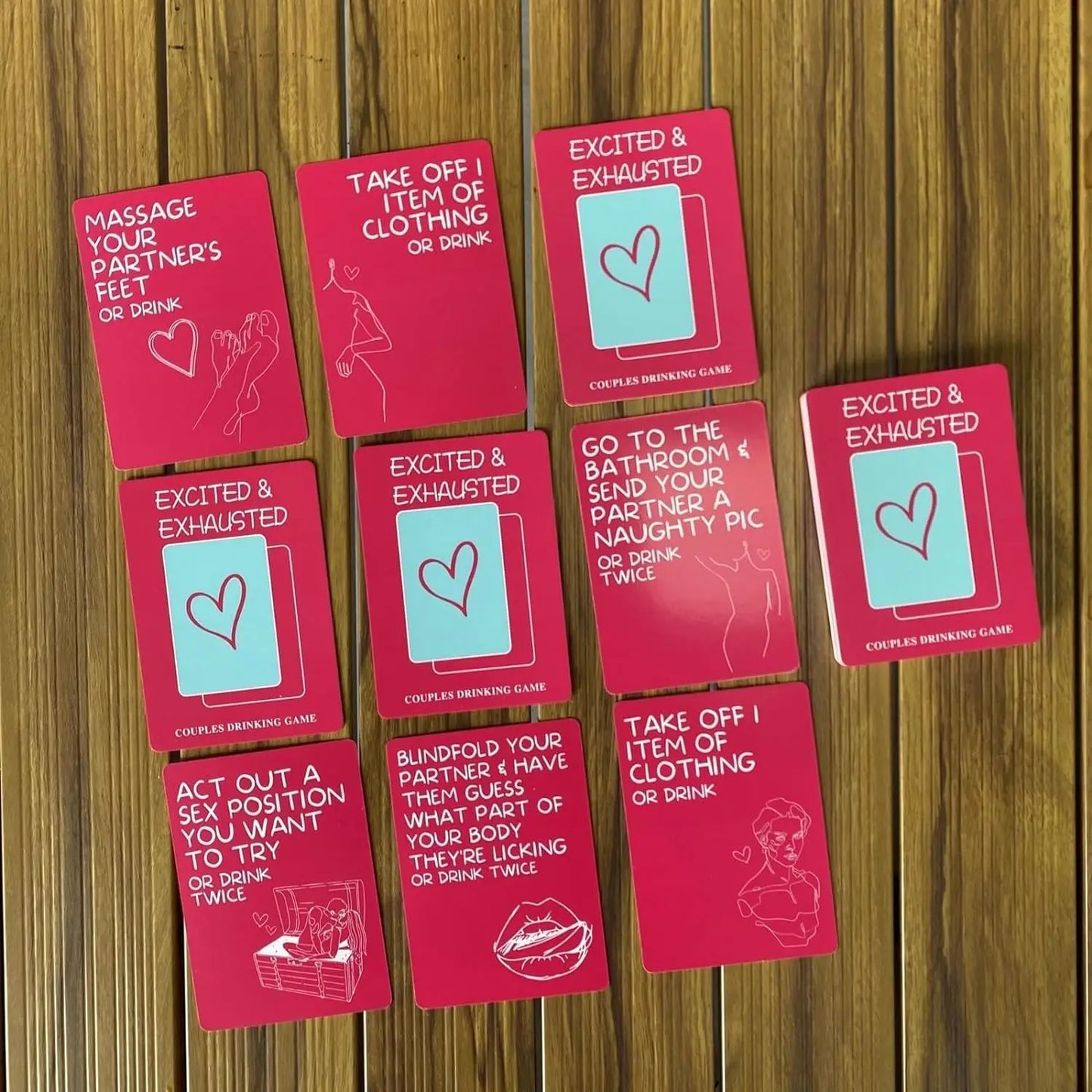 Flirty Fun Couple Card Game for playful, sweet, and sexy moments, boosting joy and connection
