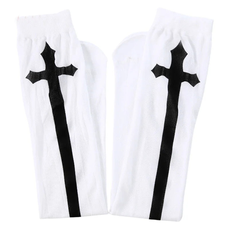 Flirty Holy Tease Bodysuit with veil, stockings, and cute yet naughty vibes