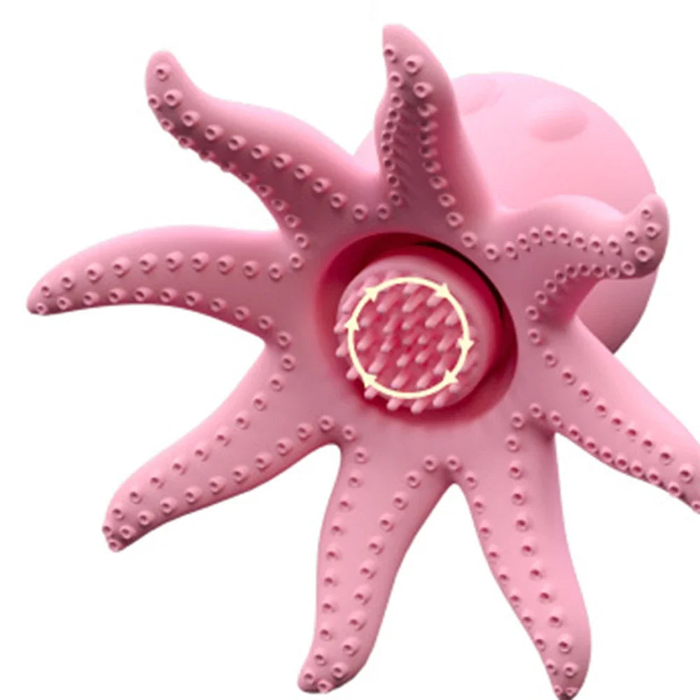 Gentle soft silicone Octo-Lush teaser toy designed for sensitive skin comfort