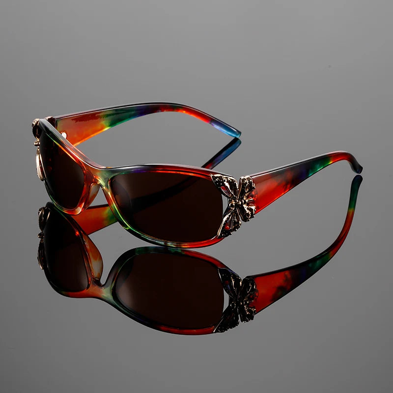 glowing psychedelic rave shades lightweight and comfortable for dancing all night