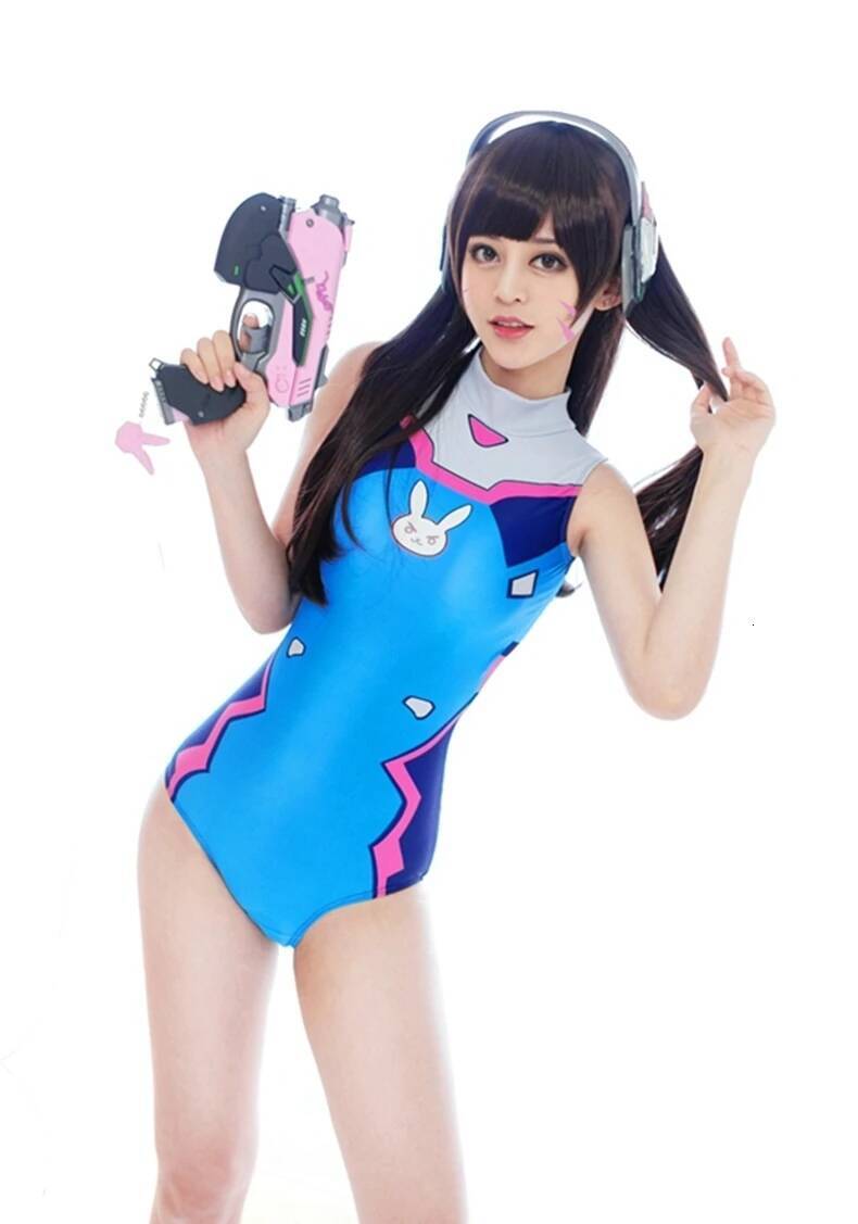 Kawaii cybercore bunny bodysuit with pastel colors and bold bunny design, perfect for ddlg cosplay and gamer style