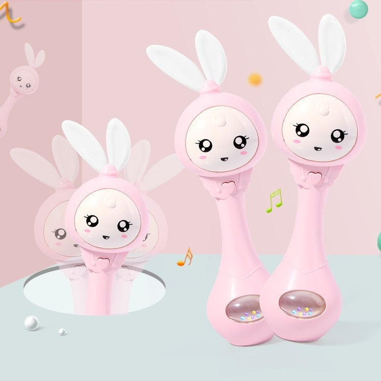 Kawaii Bunny Soft Melody Rattle for DDLG ABDL littlespace & cutecore play