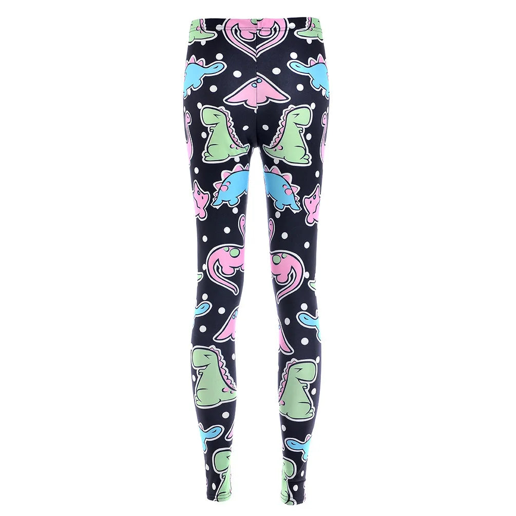 kawaii pastel dino leggings softcore ddlg abdl cozy cute pastel fantasy fashion