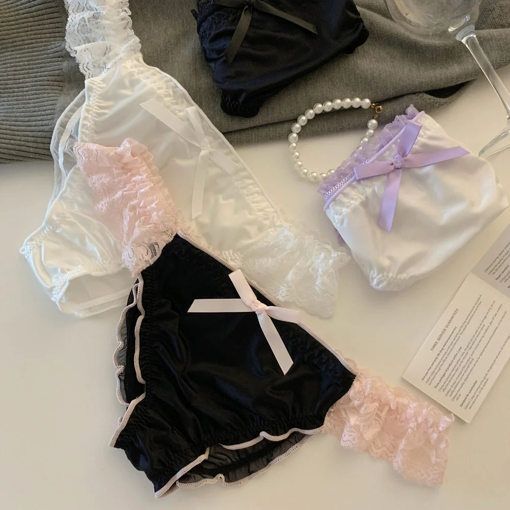 Kawaii doll panties in soft girl aesthetic, perfect for ddlg regression, abdl play, or cute lingerie layering.