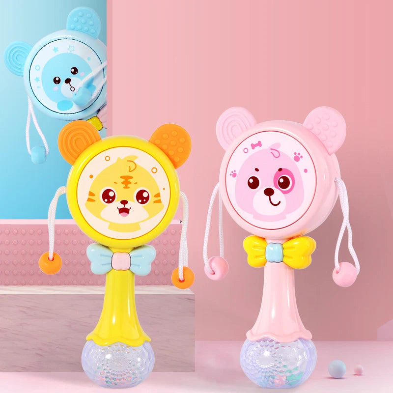 Kawaii Dreamy Rattle Trio pastel toy for ABDL babycore and cuddly play