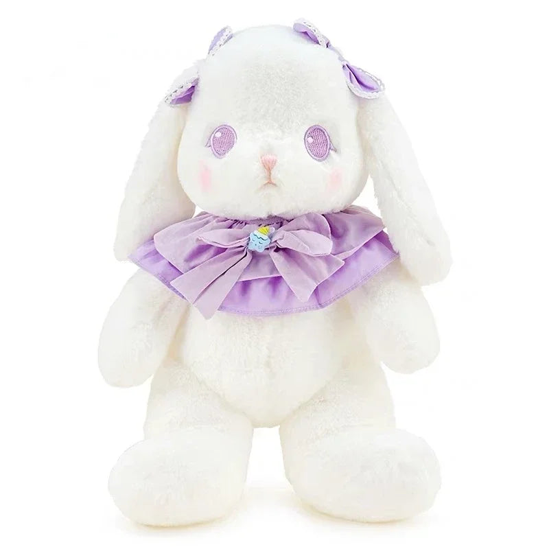 Kawaii lilac bunny plush 65cm with soft pastel fur, cuddly and perfect for hugs and kawaii room decor