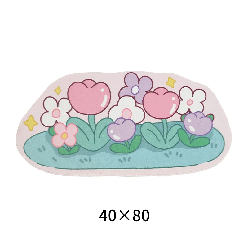 Kawaii rug perfect for little space bedroom decor
