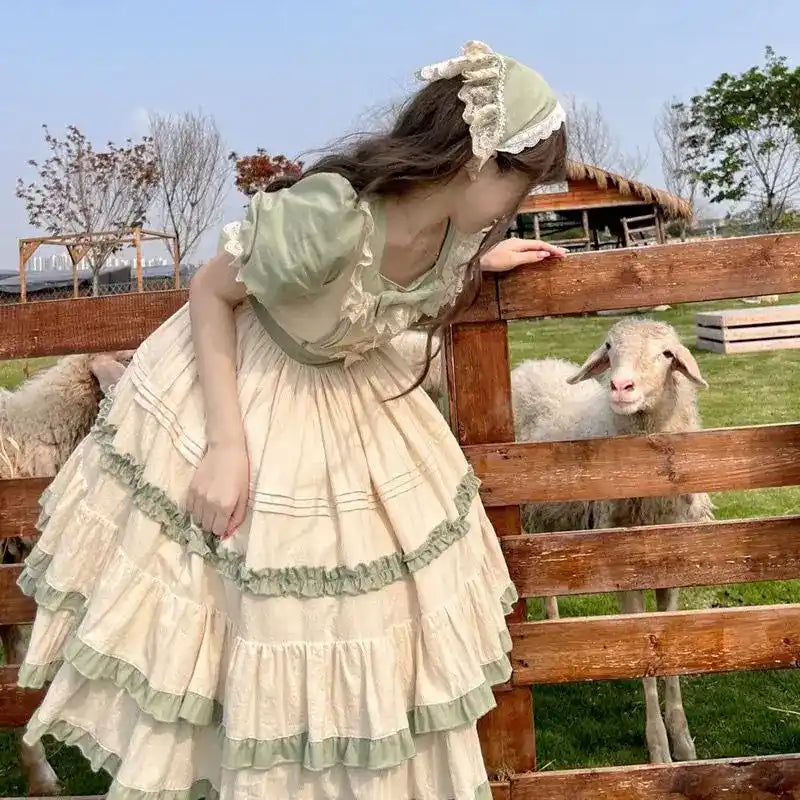 Kawaii Lolita dress perfect for casual wear and dreamy content shoots