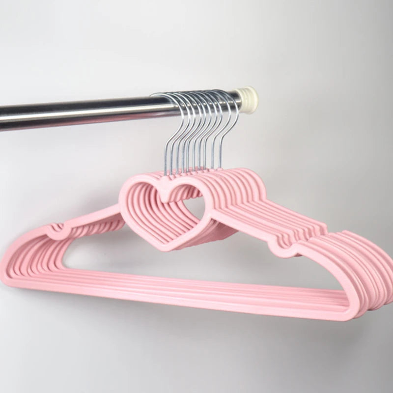 Kawaii Love Loop heart-shaped hanger set for DDLG ABDL soft girl style
