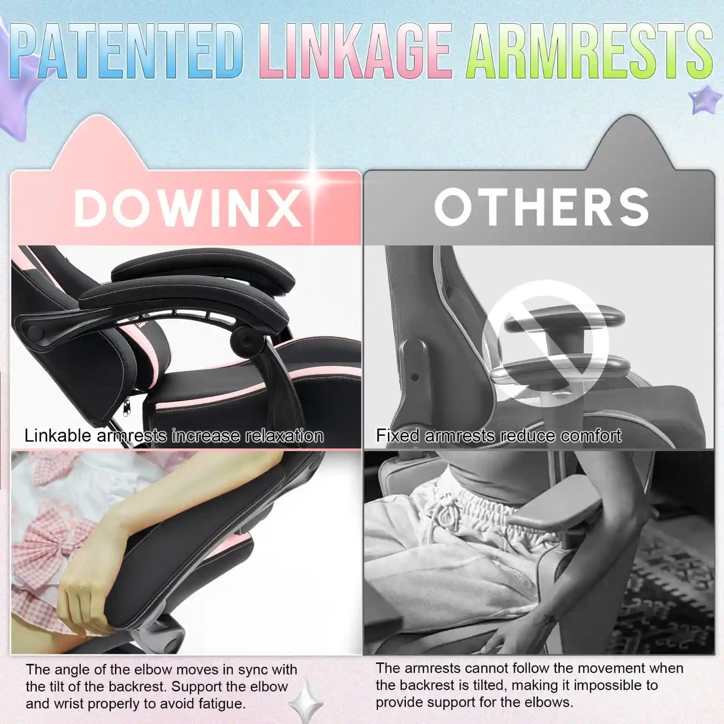 Kawaii Princess Throne Gaming Chair, premium plush padding and durable materials for long-lasting kawaii comfort