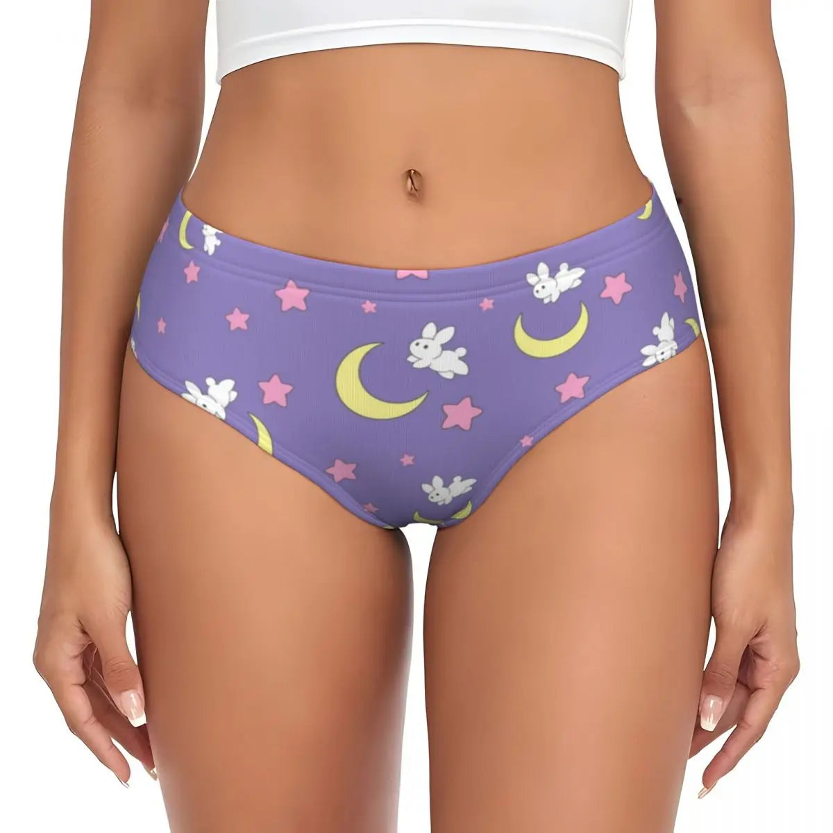 Kawaii purple bunny panties π Pastelcore nebula lingerie perfect for DDLG, ABDL & magical girl aesthetic lovers