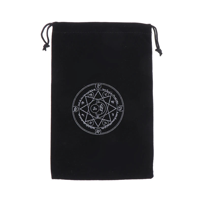 Cosmic stars Lunar Veil deck pouch designed for ABDL DDLG tarot and oracle card protection