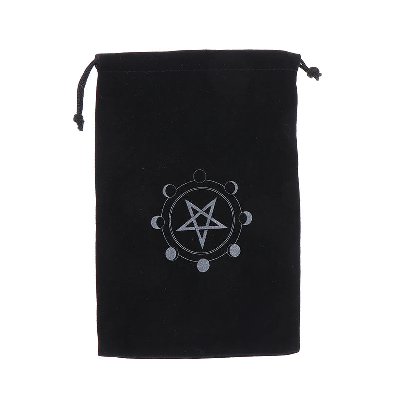 Sacred symbol tarot bag Lunar Veil style for kawaii DDLG and ABDL cutecore collectors
