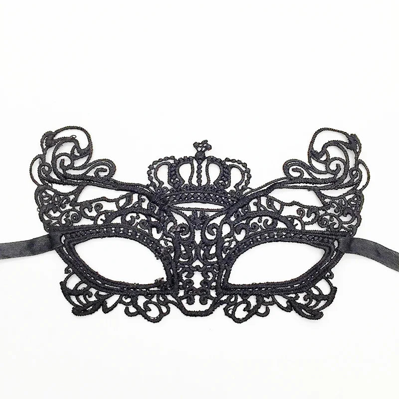 Midnight VIP Lace Eye Mask with soft lace, playful elegance, and DDLG-friendly aesthetic