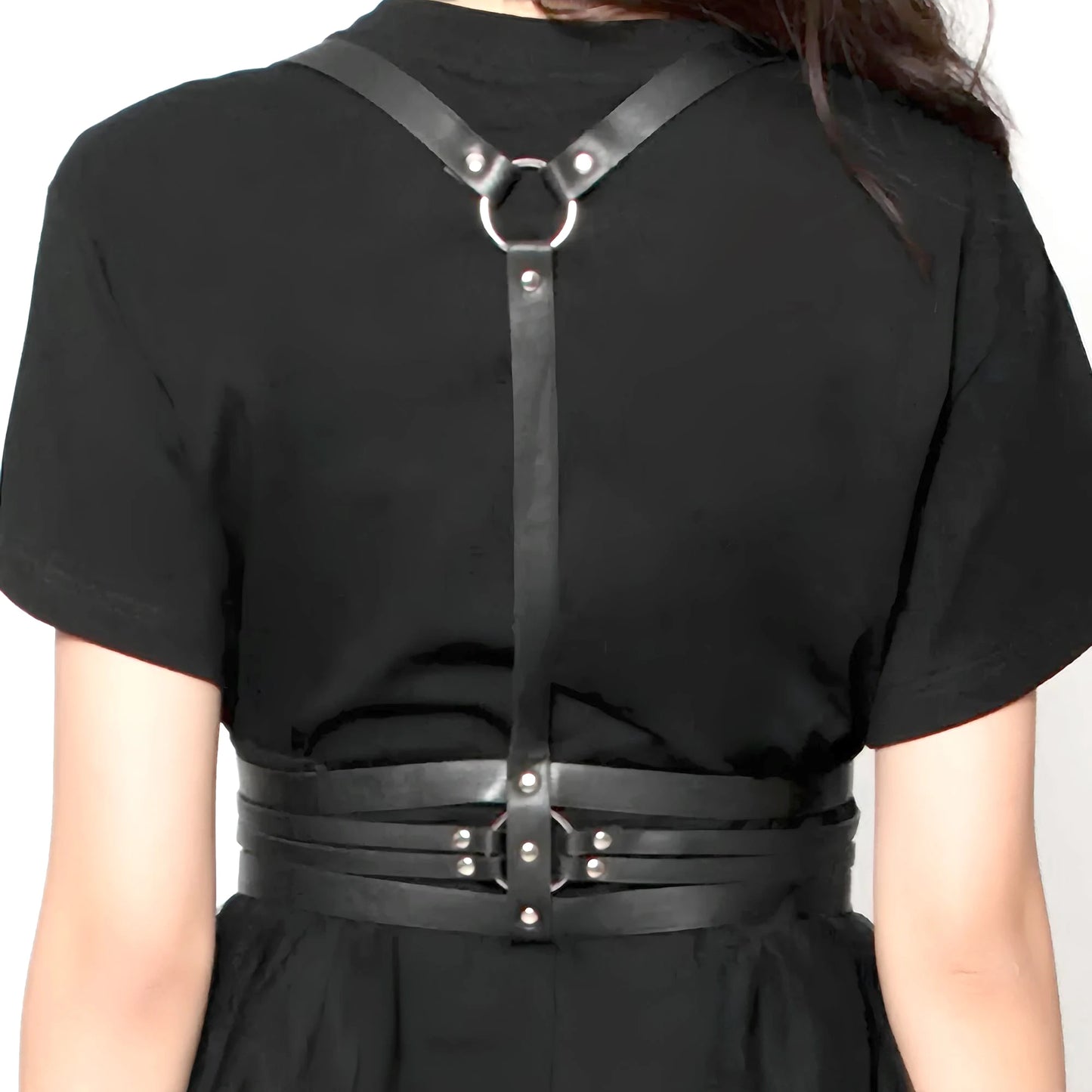 Comfortable lightweight adjustable belt harness designed for bold confident kawaii and bratty DDLG ABDL babes