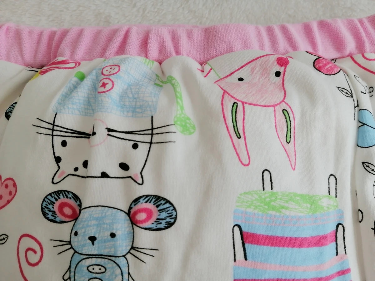 Pastel little space pull-ups with cute drawn animal friends, perfect for kawaii and cutecore enthusiasts β¨